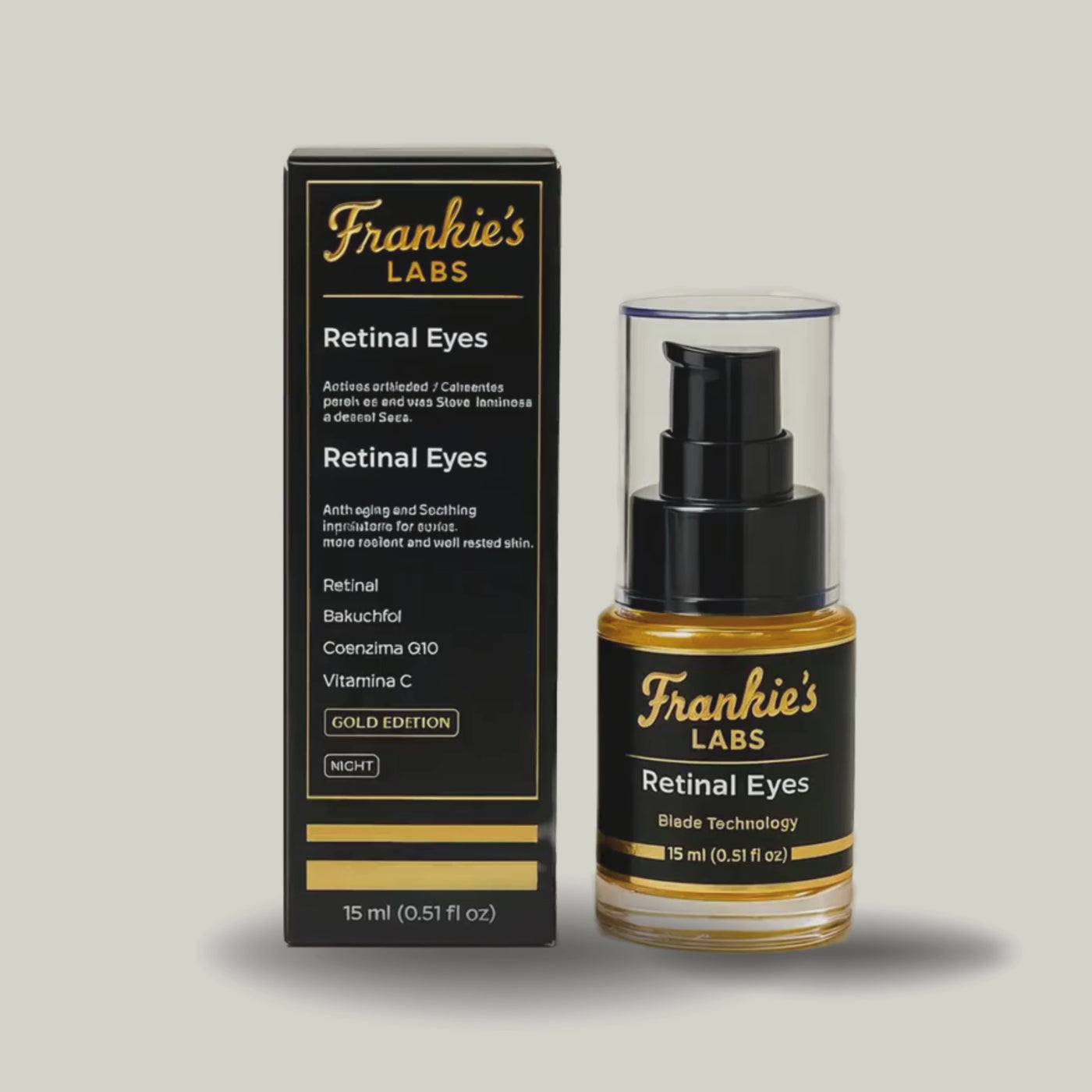 Retinal Eyes Gold Edition